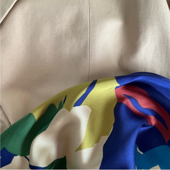 NWT ZARA Rustic Oversized Blazer, Linen-Blend - Picture 11 of 14